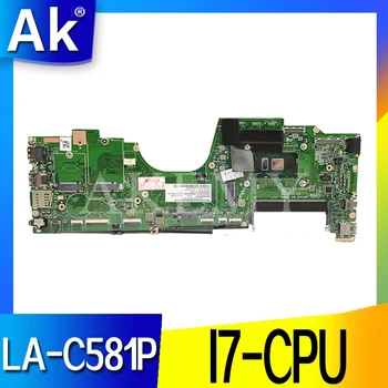 Akemy LA-C581P Matično ploščo Za Lenovo Thinkpad JOGA 260 Laotop Mainboard z I7-CPU