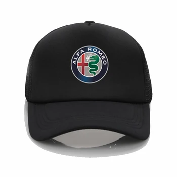 Alfa Romeo Baseball Caps Moških in Žensk Poletje Trend Skp Novo Sonce Klobuk
