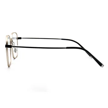 Aluminij Sončna Očala Slog Optični Okvir Recept Moških Kvadratnih Letnik Očala Očala, Izdelani Spektakel 8074