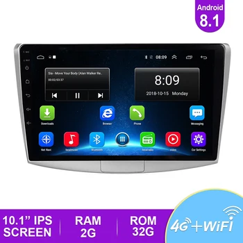 Android 8.1 Avto Radio Večpredstavnostna 10palčni IPS 2.5 D 32 G Video Za Volkswagen VW Passat B6 B7 CC Magotan za obdobje 2011-WIFI, Bluetooth, FM