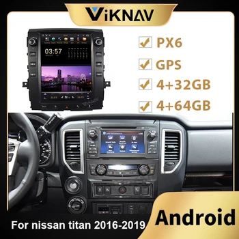 Android avto radio stereo sprejemnik za nissan titan 2016 2017 2018 2019 multimedijski predvajalnik, vodja enote magnetofon 2din