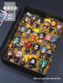 Anime Naruto Akcijska Figura, Igrače Darilo Stilov Zabuza Haku Kakashi Naruto Sasuke Sakura PVC Model Zbirka Otroci Igrače šatulji