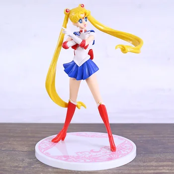 Anime Sailor Moon Kristalno Usagi Tsukino PVC Slika Model Igrača Zbirateljske Figurals