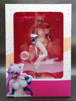 Anime Seksi Dekleta Slika Super Sonico Belega Mačka Ver. PVC Dejanje Slika Zbirateljske Model Seksi Odraslih odpluli Igrače Lutka Darilo 27 cm