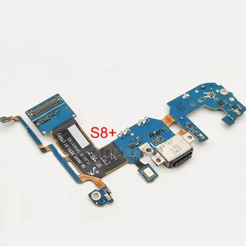 Aocarmo Polnjenje prek kabla USB Port + Mic Dock Priključek za Polnilnik Flex Kabel Za Samsung Galaxy S8 G950U/F/N / S8plus S8+ G955U G955F G955N