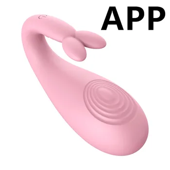 APP Brezžični Daljinski upravljalnik G-spot Masaža 8 Frekvenco Vibracije Dildo Stimulacije Vagine Sex Igrača za Ženske Silikonski Vibrator