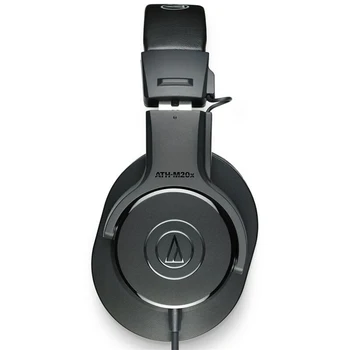 Audio Technica ATH-M20X Žično Strokovno Spremljanje Slušalke Nad uho, Globok Bas 3.5 mm Jack za Slušalke Glasbe, Gaming Slušalke