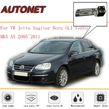 AUTONET Pogled od Zadaj kamero Za Volkswagen Jetta/Bora/GLI/Vento MK5 A5 2005~2011CCD/Nočno gledanje/Backup Fotoaparat/tablice fotoaparat