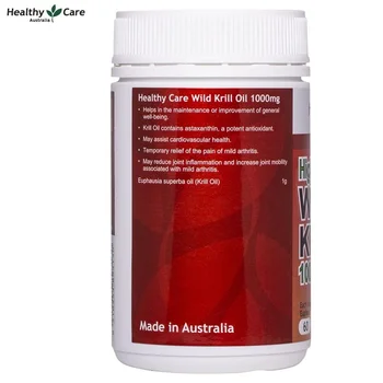Avstralija Zdravo Nego Divje Kril Olje 60 Kapsul Astaxanthin Gibljivost Srca In Ožilja Zdravje Srca Bolečin Artritisa