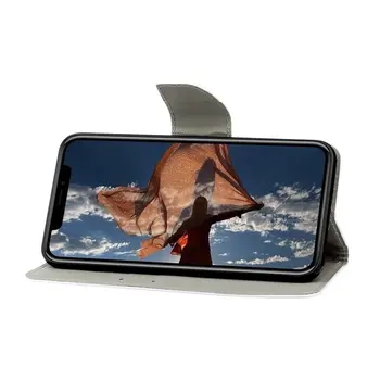 Barvita Usnja Flip Case Za iPhone 12 Primeru Denarnice ovitek Za iPhone 12 Max Pro Mini Magnetni Pokrov Reže za Kartice Telefon Vrečko