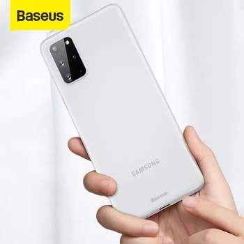 Baseus Primeru Telefon Samsung Galaxy S20 Tanke Jasno, Mehko Ohišje Za Samsung Galaxy Telefon Zaščito Kritje Slim Tanek Primeru Hrbtni Pokrovček