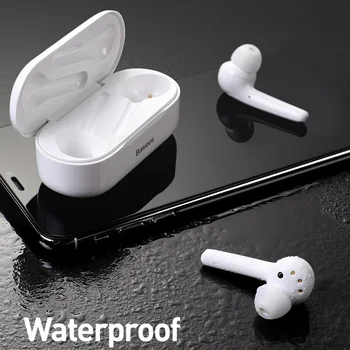 Baseus W07 tws Šport Brezžične Slušalke Bluetooth Stereo Slušalke Z Dvojno šumov Stavko Brezžični Čepkov za Slušalke