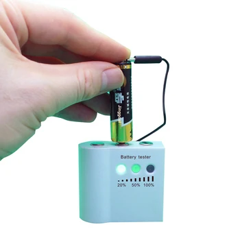 Baterije AA zmogljivosti tester AAA LED luči, 1,5 V 3V 9V 12V suhe baterije tester