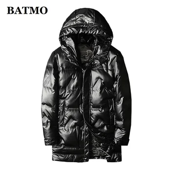 BATMO 2020 nov prihod zime 90% bela raca navzdol hooded jopiči, moški,toplo thicked nepremočljiva parkas plašč,plus-size 5555