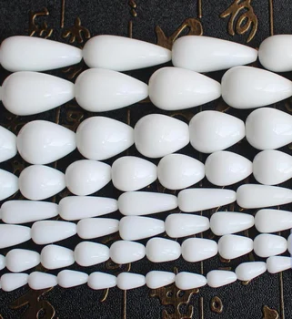 Belega porcelana agates 6-30 mm kaplja vode Svoboden kroglice 15inch na sklop ,trgovina na Debelo Za DIY Nakit, Brezplačna Dostava !
