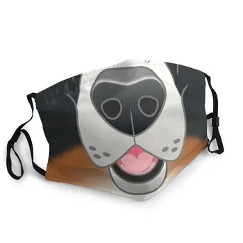 Bernske Mountain Dog Večkratno Uporabo Masko Za Odrasle Bernske Mountain Dog Berner Zaščitni Pokrov Respirator Usta Žarilna