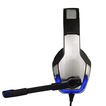Big BASS KOTION VSAK G5300 Gaming Naglavne Slušalke Z Mikrofonom z Žično napeljavo Led Luči Za Računalniške Video Igre