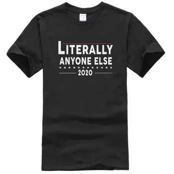 Bigjpg_4x_art_high_Literally Nikomur 2020 Volitve T-shirt Republikanski Demokratska stranka Politične Tee majica