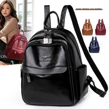 Blagovno znamko dame nahrbtnik luksuzni oblikovalec dekle šolsko torbo moda večnamensko visoko kakovostnega usnja potovanja nahrbtnik 2020 nova