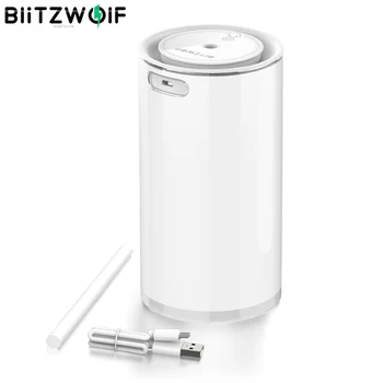 Blitzwolf BW-FUN2 Smart Touch Kontrole Električnih 2W 400mL Ultrazvočni Vlažilnik LED Luči Desktop USB Zraka Čistilec Megle Difuzor