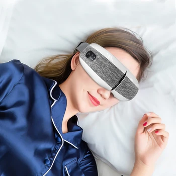 Bluetooth Oči Massager Oči Masko Glasbe Magnetni Zračni Tlak Ogrevanje Vibracijsko Masažo se Sprostite Očala Električni DC Oči Nega Naprave