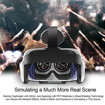 Bobovr z4 VR Polje Virtual Reality Čelada, Očala 3D VR Očala Mini Google Kartonske VR Polje 2.0 BOBO VR za 4-6' Mobilni Telefon