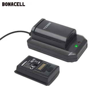 Bonacell 2x 2200mAh Baterija+Polnilec Kabel za Xbox 360 Brezžični Krmilnik za Igre Blazinice Baterije Xbox 360 Bateria L30