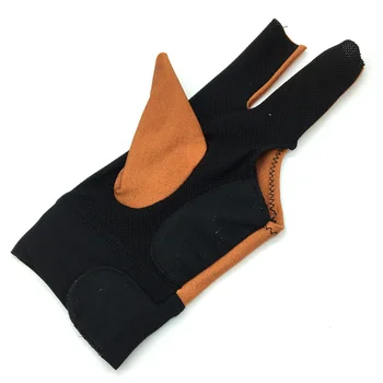 Brezplačna dostava 1pc rjava Adam Biljard Rokavice Visoko elastična in punch list Bazen Biljard rokavice levo roko snooker rokavice