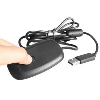 Brezžični Gamepad Sprejemnik PC Adapter USB Vmesnik Krmilnik za Igre Signal Sprejemnika za Xbox 360 Igralnih Dodatki