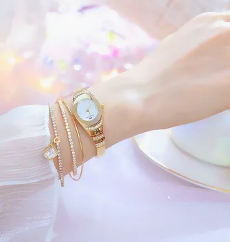 BS Diamond Ženske Gledajo relojes mujer Dame watch oblikovalec blagovne znamke luksuzni ženske iz Nerjavečega Jekla Quartz Zapestje gledati datum, ura