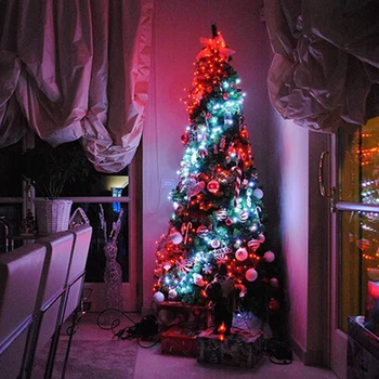 Christmas Tree Okraski Luči po Meri Niz LED Luči App Remote Control Svetlobe Doma dekoracijo stranka božič stranka FP8