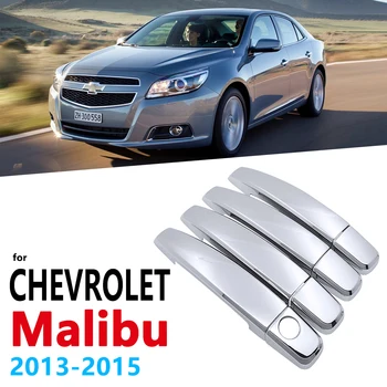 Chrome obravnava Kritje Trim za Chevrolet Holden Malibu 2013 Avto Dodatki Nalepke Avto Styling 8. 8 Gen Ročaj