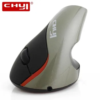 CHYI 2,4 Ghz Brezžična Miška Ergonomske Gaming Miško Navpično 1600DPI USB Optični Miši Zapestje Zdravljenje Za Prenosni RAČUNALNIK Ne Žično Miško