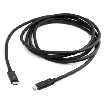 CY Chenyang-Kabel 2m Strele 3 USB-C USB 3.1 Moški Thunderbolt3 Moški 40Gbps Kabel za PC & Prenosnik