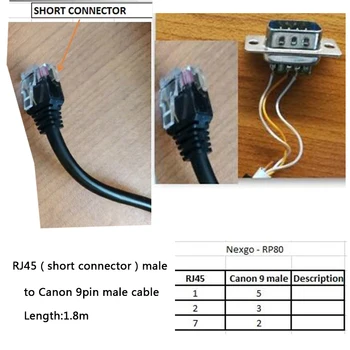 CY RJ45 do 9 Pin Kabel Meri Kabla 1.8 M 250pcs/veliko