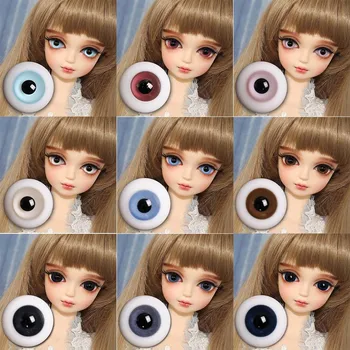 DBS Fortune Dni 1/4 BJD 12 mm Devet barvo oči, ki so prerojeni dekleta oči visoke kakovosti Blyth lutke igrače