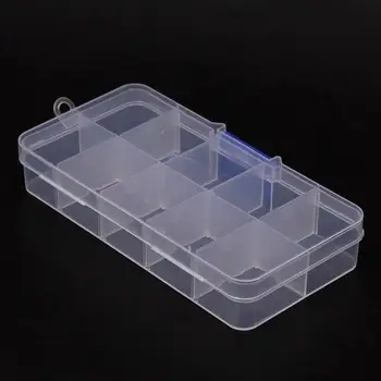 Deli škatla škatla za orodje Vijaki IC Nakit Kroglice Ribolov Škatla za Shranjevanje komponenta polje Organizator Posodo
