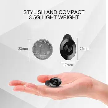 DISOUR U12 Mini Bluetooth Slušalke Brezžične Stereo Šport, Glasbo, Slušalke slušalka za Prostoročno uporabo Za Avto za Vožnjo Telefon šumov