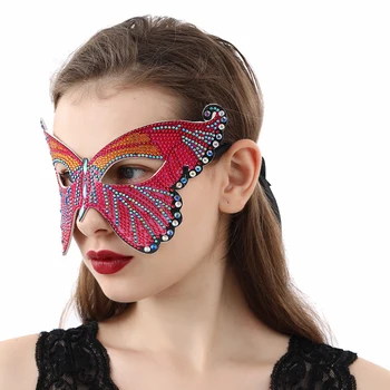 DIY Diamond Barvanje Mask 5D Polni Sveder za Število Kompletov Božična Darila ali Vezenje Plovilo za zabavo Dekoracijo