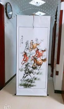 DOBRO - TOP zunanje poslovno darilo, Domov TRGOVINA STENSKE Dekorativne umetnosti Uspeh 8 teče konj FENG SHUI UMETNOST kitajski pleskarska dela
