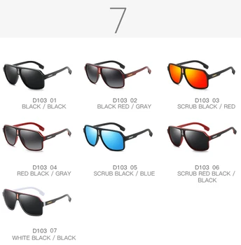 DUBERY blagovno Znamko Design Polarizirana sončna Očala Moških Vožnje Odtenki Moški Retro sončna Očala Za Moške Poletne Ogledalo Buljiti Oculos UV400