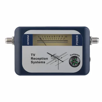 DVB-T Finder Digitalni Antenski Prizemno TV Antena Signala Moč Moč Meter Kazalec TV Sprejem Sistemov S Kompas