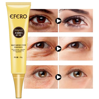 EFERO Kolagena Eye Cream Anti Aging Vlažilne Odstranite Temno Krog Gubam Oči Vrečko Serum za Oči Popravila Hranljiva Nega Kože