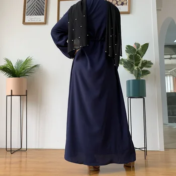 Eid Mubarak Abayas za Ženske Dubaj Abaya Turčija, Muslimani Moda Obleko, Hidžab Islamska Oblačila Maroški tam kaftan Vestidos Musulmanes
