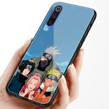 Ekipa 7 Boruto anime Naruto Sasuke Kakashi Za Xiaomi Mi 8 9 SE Mix 2 2s 3 RedMi Opomba 5 6 7 8 Pro Mehki silikonski stekla primeru Telefon