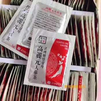 Ekološko korejski ginseng čaj korejski Ginseng, Izvleček 1 polje = 300 g {3g * 100bag} izboljšanje imunosti podaljšuje življenje