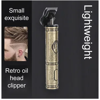 Električni Sušilnik Clipper Moških USB Polnilne Nizka raven Hrupa Hair Trimmer Rezanje Brado Brivnik Trimer Barber Las, Britja 2020