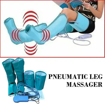 Električni Zraka Stiskanje Nog Massager Noge Ovije Stopala, Gležnjev Tele Masaža Pralni Spodbujanje Krvnega Obtoka, Lajšanje Bolečine, Utrujenost