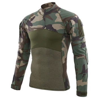 ESDY Pomlad Jesen moška T-Shirt Quick Dry Anti-mikrobne Stretch Coats Dihanje za Pohodništvo, Kampiranje, Jahanje Moška Oblačila VA713
