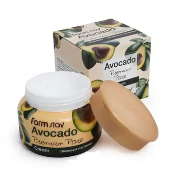 Farmstay avokado premium por krema osvetlitev lifting krema za obraz z avokadom ekstrakta